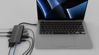 Axiom 12N1CHD90W-AX interface hub USB Type-C Black