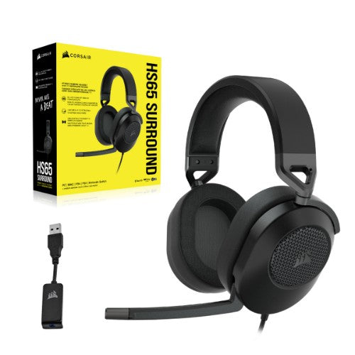 Corsair CA-9011270-NA headphones/headset Wired Head-band Gaming Black