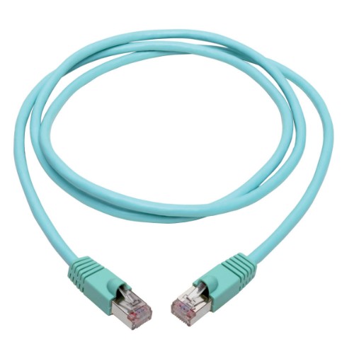 Tripp Lite N262-006-AQ networking cable Aqua color 72" (1.83 m) Cat6a S/UTP (STP)