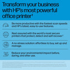 HP LaserJet Enterprise 8501x+ Black and white Printer