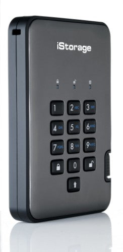 iStorage diskAshur PRO2 external hard drive 2 TB USB Type-A 3.2 Gen 1 (3.1 Gen 1) Black