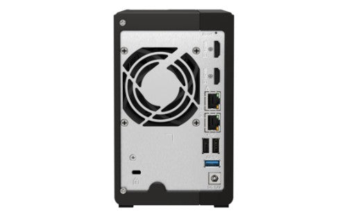QNAP QVP-21C Storage server Tower Intel® Celeron® J6412 8 GB DDR4 0 TB QVR Pro Black