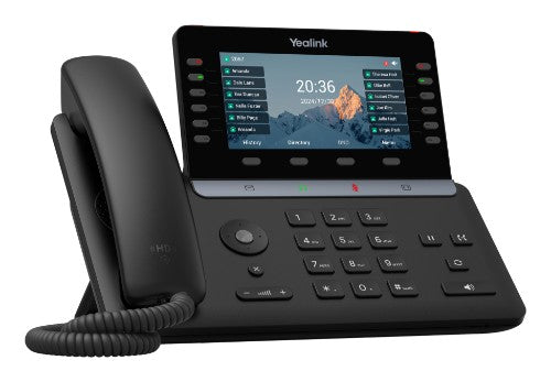 Yealink T85W IP phone Black LCD Wi-Fi