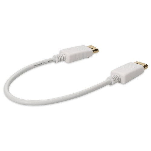AddOn Networks DISPLAYPORT1FW DisplayPort cable 11.8" (0.3 m) White