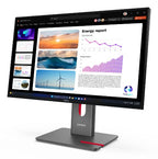 Lenovo ThinkVision P24Q-40 computer monitor 23.8" 2560 x 1440 pixels Wide Quad HD LED Black