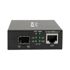 Tripp Lite N785-INT-PSFP network media converter 1000 Mbit/s Multi-mode, Single-mode Black