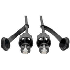 Tripp Lite Industrial Cat5e/Cat6 STP Patch Cable – RJ45 M/M, CMX Outdoor, IP67, 26 AWG, 0.91 m