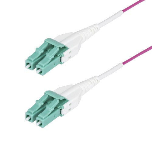 StarTech.com OM4RLCLC50M InfiniBand/fibre optic cable 1968.5" (50 m) LC OFNR Violet