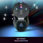Adesso iMouse X5 mouse Gaming Ambidextrous USB Type-A Optical 6400 DPI