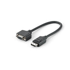 ALOGIC EL2DPVGA-ADP video cable adapter 7.87" (0.2 m) DisplayPort VGA (D-Sub) Black