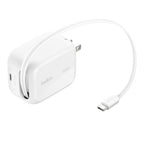 Belkin WCH023DQWH mobile device charger Smartphone White AC Fast charging Indoor