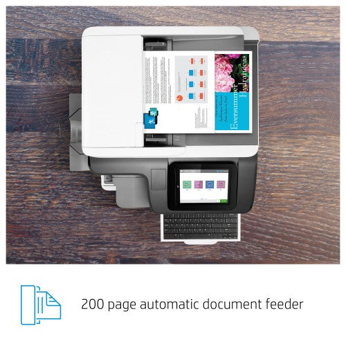 HP Color LaserJet Enterprise Flow LaserJet Enterprise Flow M776zs Wireless Multifunction Color Printer, Copier, Scanner; Duplex