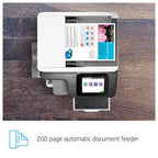 HP Color LaserJet Enterprise Flow LaserJet Enterprise Flow M776zs Wireless Multifunction Color Printer, Copier, Scanner; Duplex