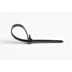 StarTech.com CBMZTRB6BK cable tie Releasable cable tie Nylon, Plastic Black 100 pc(s)