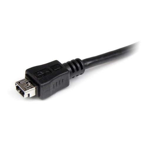 StarTech.com UUSBMUSBMF6 USB cable 5.91" (0.15 m) Mini-USB B Micro-USB A Black
