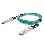 AddOn Networks ADD-QCIQPA-AOC1M InfiniBand/fibre optic cable 39.4" (1 m) QSFP+ AOC Aqua color