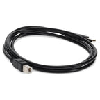 AddOn Networks USBEXTAB9M USB cable USB 2.0 354.3" (9 m) USB A USB B Black
