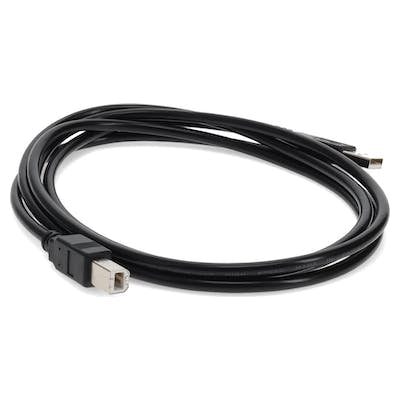 AddOn Networks USBEXTAB9M USB cable USB 2.0 354.3" (9 m) USB A USB B Black