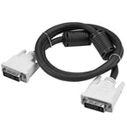 StarTech.com DVIDDMM3M DVI cable 118.1" (3 m) DVI-D Black, White