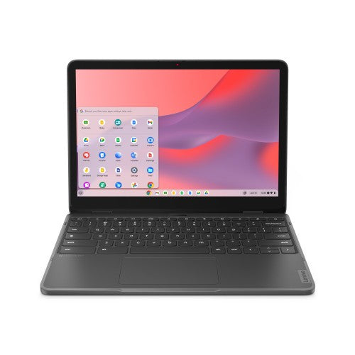 Lenovo 500e Yoga Chromebook Gen 4 N100 12.2" Touchscreen WUXGA 4 GB LPDDR5-SDRAM 32 GB eMMC Wi-Fi 6E (802.11ax) ChromeOS Gray