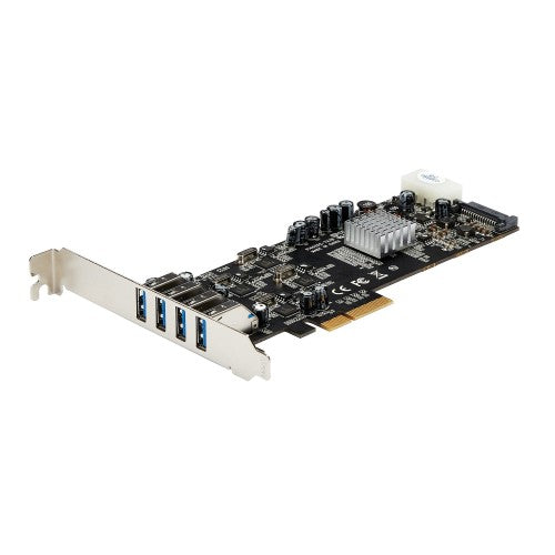 StarTech.com PEXUSB3S44V interface cards/adapter Internal USB 3.2 Gen 1 (3.1 Gen 1)