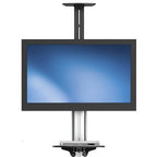 StarTech.com STNDMTV70 signage display mount 75" Black, Stainless steel