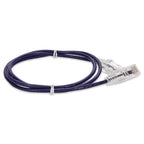 AddOn Networks ADD-7FSLCAT6A-PE networking cable Purple 83.9" (2.13 m) Cat6a U/UTP (UTP)