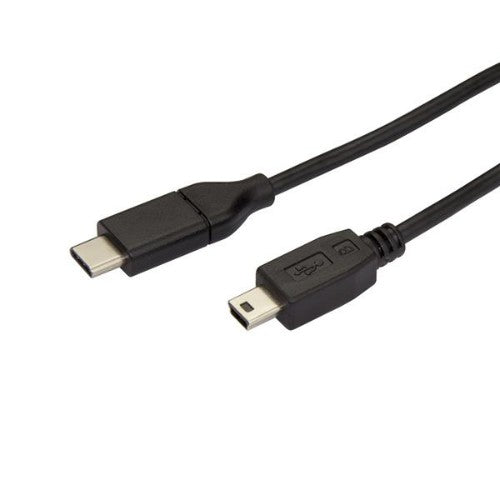 StarTech.com USB2CMB2M USB cable USB 2.0 78.7" (2 m) USB C Mini-USB B 0.48 Gbit/s Black