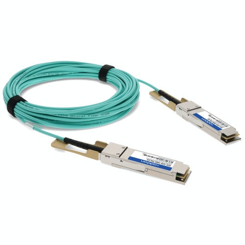 AddOn Networks AOC-Q28-100G-2M-AO InfiniBand/fibre optic cable 78.7" (2 m) QSFP28 Aqua color