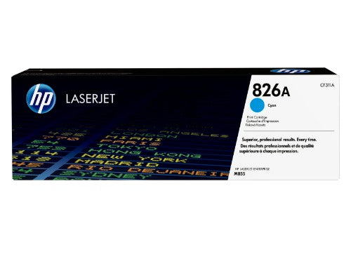CF311A (826A) Toner cyan, 31.5K pages @ 5% coverage