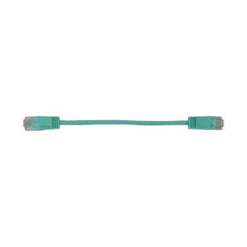 Tripp Lite N261-S6N-AQ networking cable Aqua color 5.91" (0.15 m) Cat6a U/UTP (UTP) Round