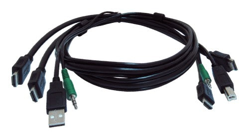 Black Box SKVMCBL-2HDMI-10TAA KVM cable 119.7" (3.04 m)