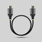 StarTech.com HDMI2-FLEX-4K60-50C HDMI cable 19.7" (0.5 m) HDMI Type A (Standard) Black, Silver