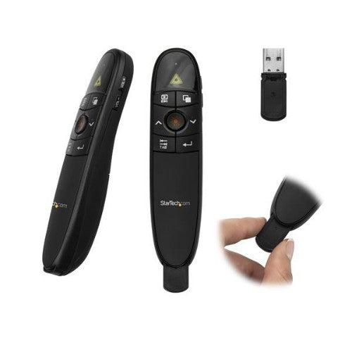 StarTech.com PRESREMOTE wireless presenter Black
