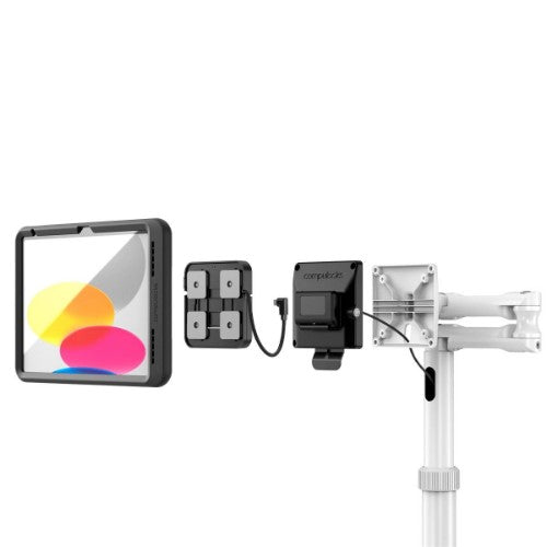 Compulocks MCRSTDEXWPMIP109 tablet security enclosure 10.9" Black, White