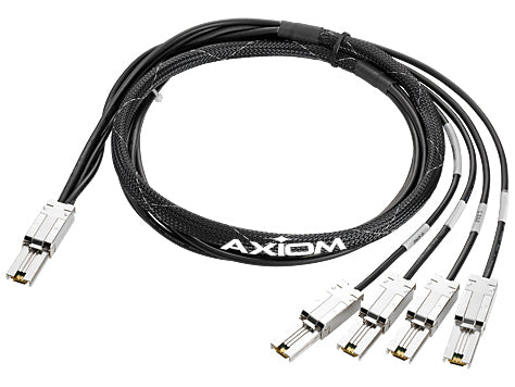 Axiom Mini-SAS - 4x1 Mini-SAS, 2m 78.7" (2 m) Black