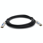 AddOn Networks PAN-QSFP-DAC-5M-AO InfiniBand/fibre optic cable 196.9" (5 m) QSFP+ Black