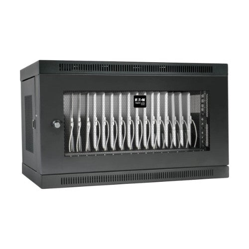 Tripp Lite CS16USB portable device management cart/cabinet Portable device management cabinet Black
