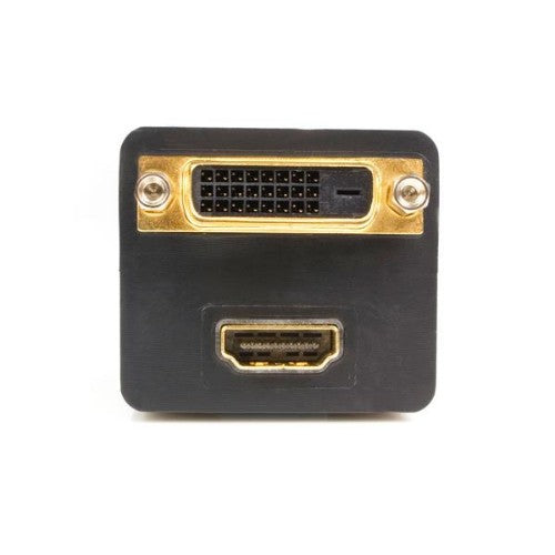 StarTech.com HDMISPL1DH video cable adapter 11.8" (0.3 m) HDMI HDMI + DVI-D Black