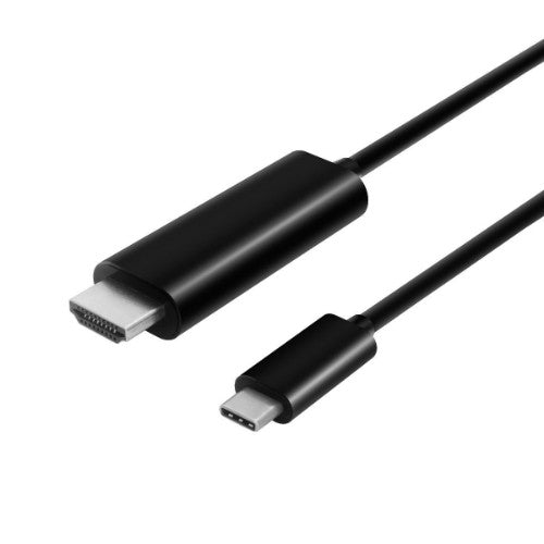 VisionTek 901219 video cable adapter 78.7" (2 m) Thunderbolt 3 HDMI Type A (Standard) Black