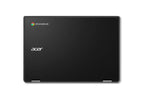 Acer Chromebook R725T-808B 11.6" Touchscreen HD 8 GB LPDDR5x-SDRAM 64 GB Flash Wi-Fi 7 (802.11be) ChromeOS Black