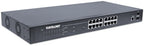 Intellinet 561341 network switch Managed L2+ Gigabit Ethernet (10/100/1000) Power over Ethernet (PoE) 1U Black
