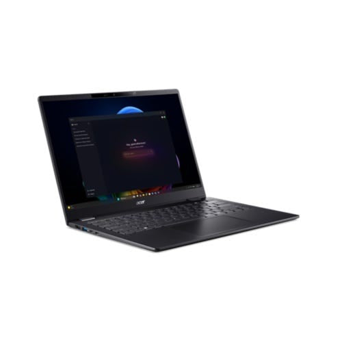 Acer TravelMate P6 TMP614-54T-79AH Copilot+ PC Intel Core Ultra 7 258V Laptop 14" Touchscreen WUXGA 32 GB LPDDR5x-SDRAM 1 TB SSD Wi-Fi 7 (802.11be) Windows 11 Pro Black