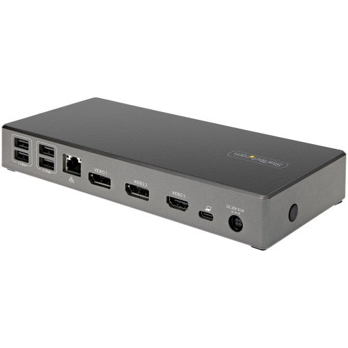 StarTech.com DK31C2DHSPD laptop dock/port replicator Wired USB 3.2 Gen 2 (3.1 Gen 2) Type-C Black, Gray