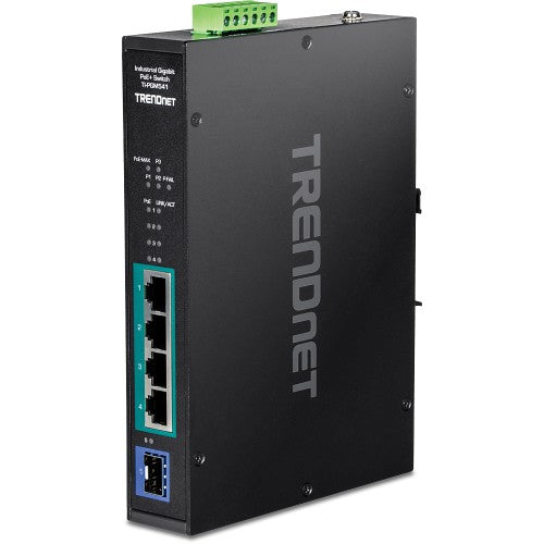 Trendnet TI-PGM541 network switch Gigabit Ethernet (10/100/1000) Black