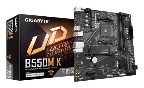 GIGABYTE B550M K motherboard AMD B550 Socket AM4 micro ATX