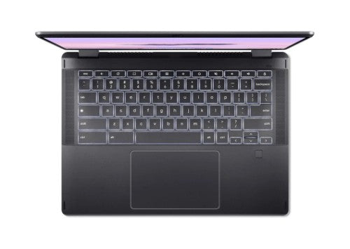 Acer Chromebook CPE584-1N-K10U MediaTek Kompanio Kompanio Ultra 910 14" Touchscreen WQXGA+ 12 GB LPDDR5x-SDRAM 256 GB Flash Wi-Fi 7 (802.11be) ChromeOS Silver