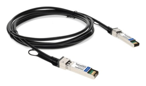 AddOn Networks SFP-H25G-CU4M-BKTB-AO InfiniBand/fibre optic cable 157.5" (4 m) SFP28 DAC Black, Stainless steel