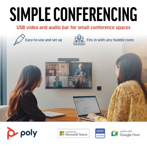 HP Poly Studio R30 USB Video Bar GSA/TAA