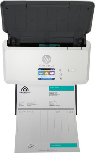 HP ScanJet Pro N4000 snw1 Sheet-fed scanner 600 x 600 DPI A4 Black, White